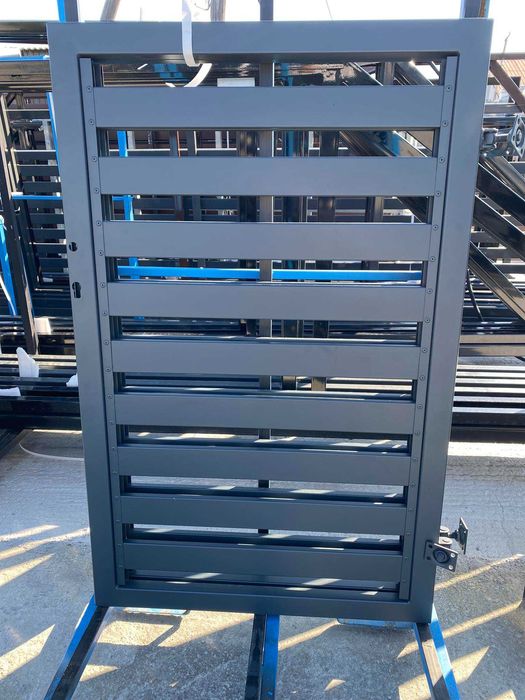 SOLIDNE Kompletne ogrodzenia panelowe 123 cm fi 4 - 49zł1mb