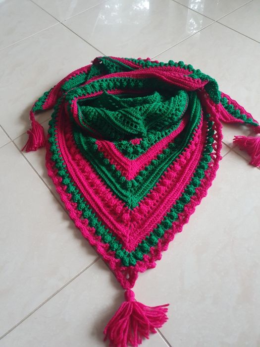 Chusta i czapka handmade