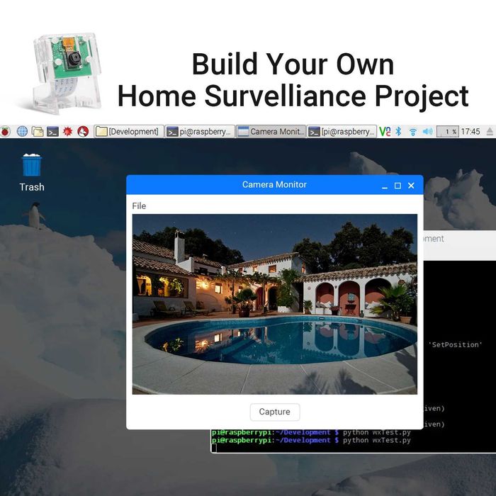 LABISTS B01 Moduł kamery Raspberry Pi 4 3 B+ 2 1 5MP 1080p kamera