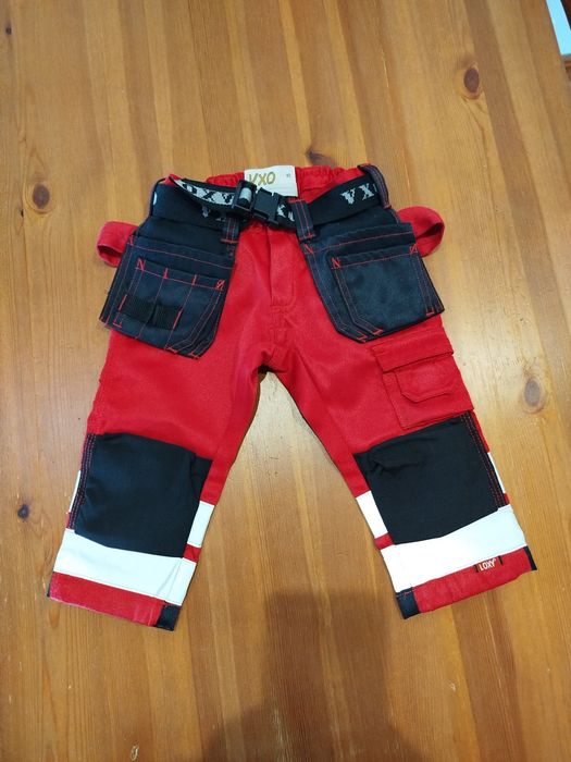 Spodnie odblaskowe robocze dla chłopca roz.92