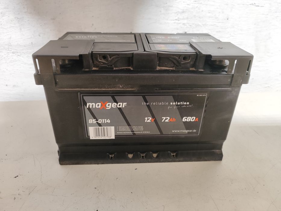 Akumulator 12V 72Ah MaxGear Sprawny