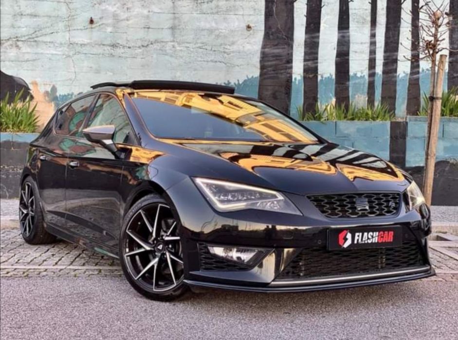 KIT ESTÉTICO LIP SPOILER AILERON Embaladeiras LEON 5F MK3 CUPRA FR