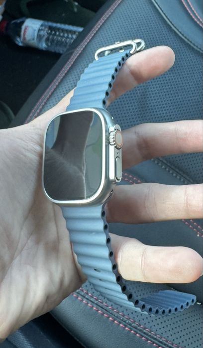 Relogio Apple Watch Ultra 3 Azul/Cinza NOVO c/garantia e acessorios