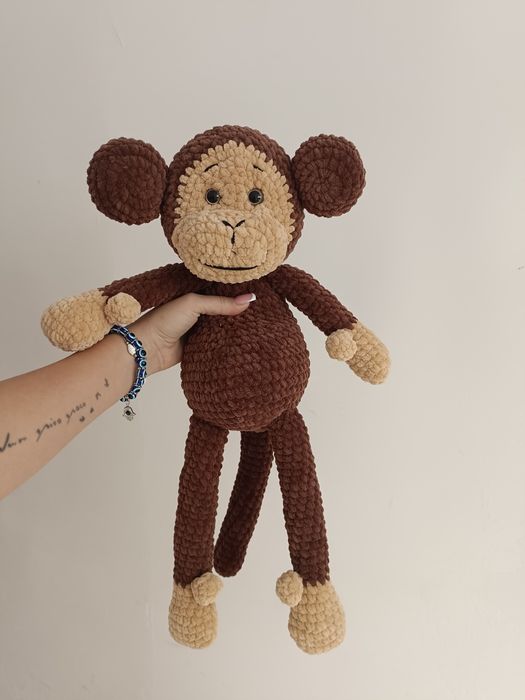 Małpka na szydełku