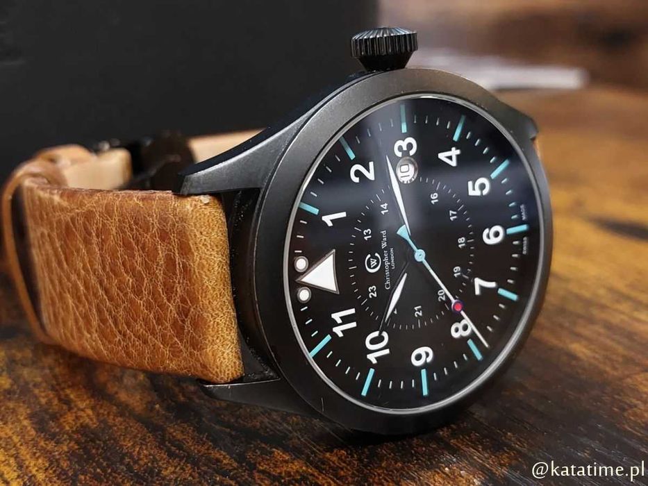 Zegarek męski CHRISTOPHER WARD C8 PILOT limitacja do 200 szt. OKAZJA!