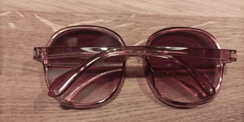 Nowe duże damskie okulary słoneczne z butiku