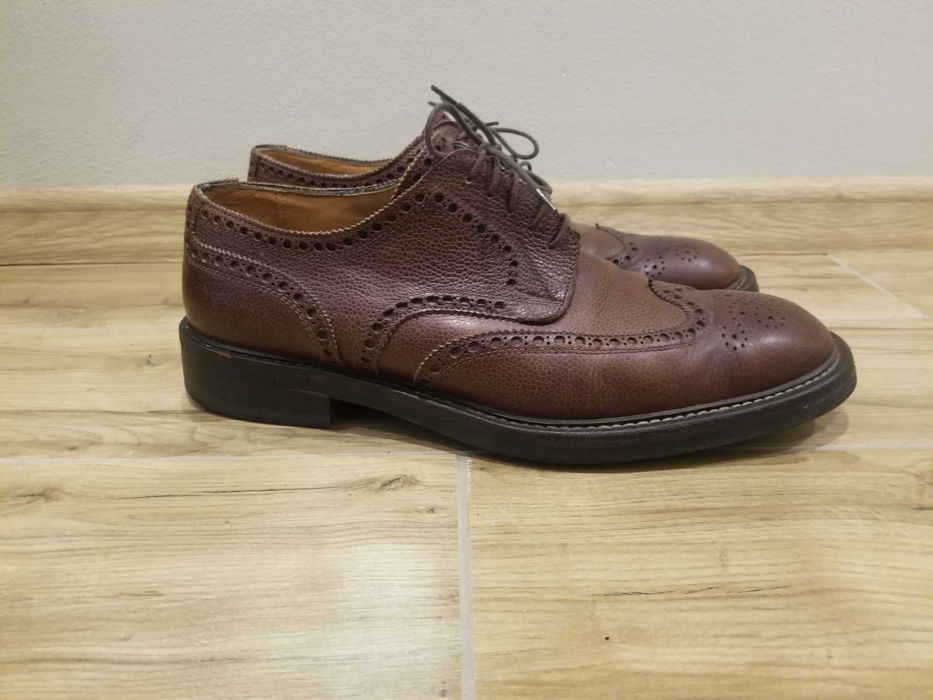 Church's туфлі броги дербі 43 42 uk 9.5 commando vibram ручна робота