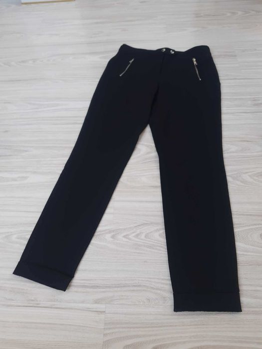 Czarne eleganckie spodnie