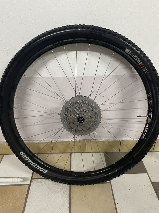 Koło rowerowe alexrims piasta novatec