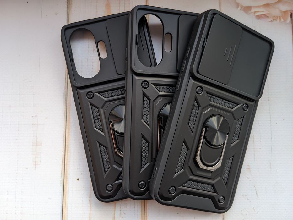 Протиударний чохол Xiaomi Poco F7 чехол шторка Сяомі Поко Ф7, накладка