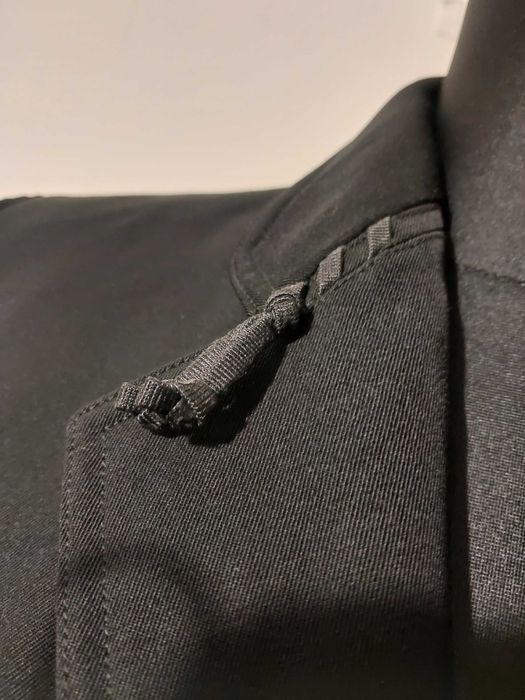 Wełniana marynarka na podszewce