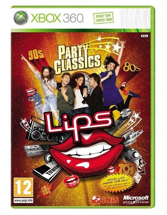 Xbox 360 Lips Party Classics Po Polsku