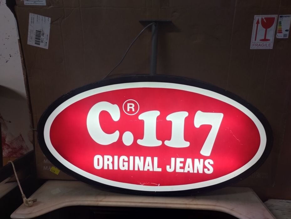 Reclame luminoso Original Jeans