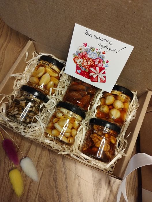 Подарунковий набір/крем мед