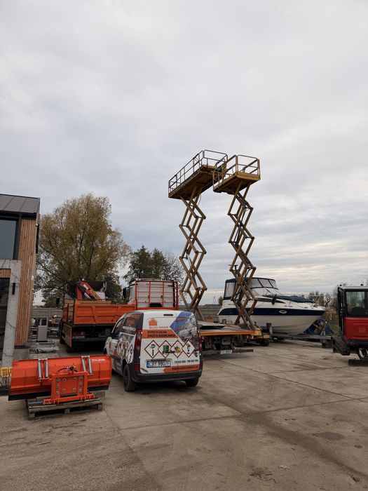 Wynajmę podnośnik koszowy 16m teleskopowy pająk nożycowy zwyżka