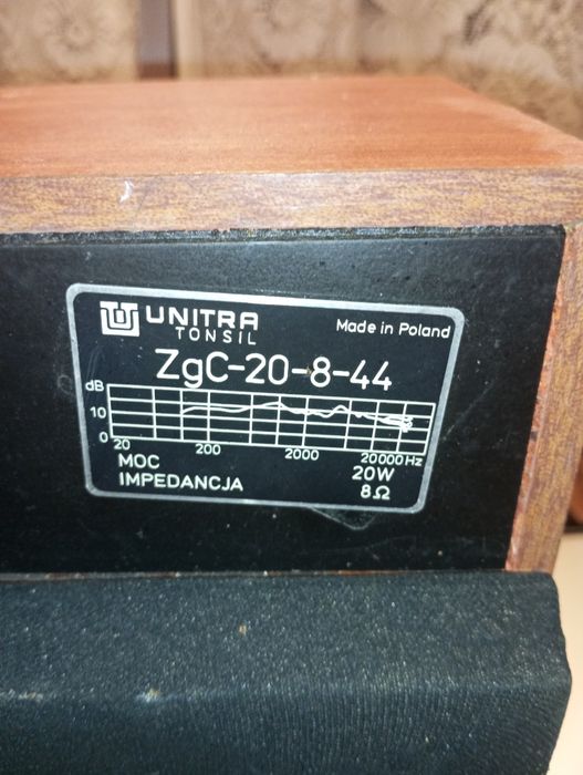 Tanio!Głośniki UNITRA Tonsil ZgC 20 8 44