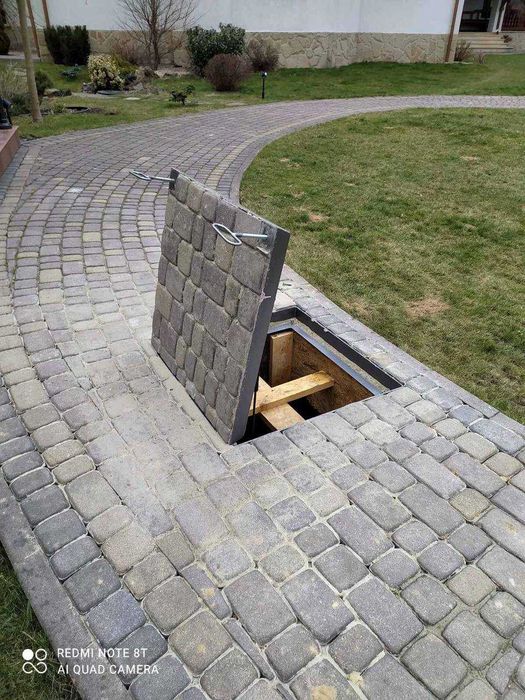 Вуличний Люк Герметичний. Люк в Укриття / в Сховище. Металевий Люк.