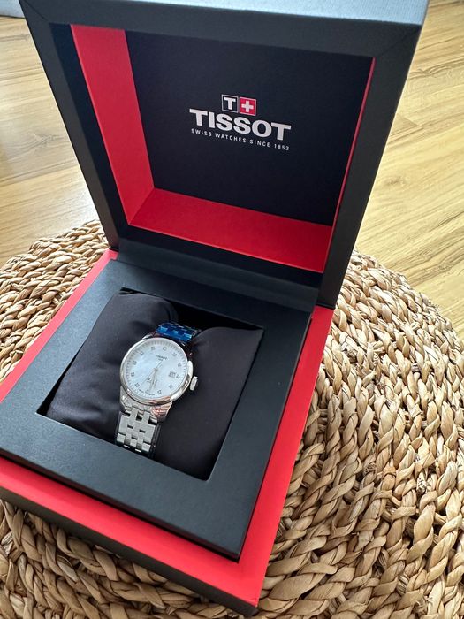 Zegarek Tissot Le Locle Automatic Lady 29 mm masa perłowa diamenty