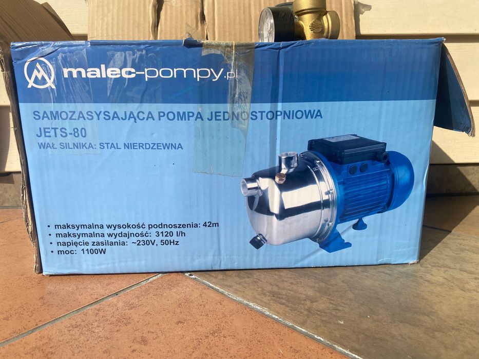 Pompa Malec Jets 80 z osprzetem /Nowa