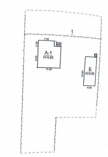 Продаж будинку 152 м² з ділянкою 60 соток с. Унятичі
