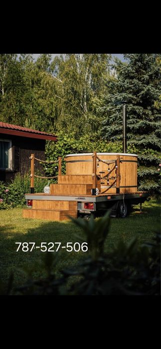 Mobilna Balia,Jacuzzi,Wynajem przyczepa