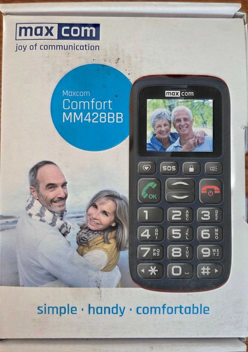 Telefon MaxCom idealny dla seniora.