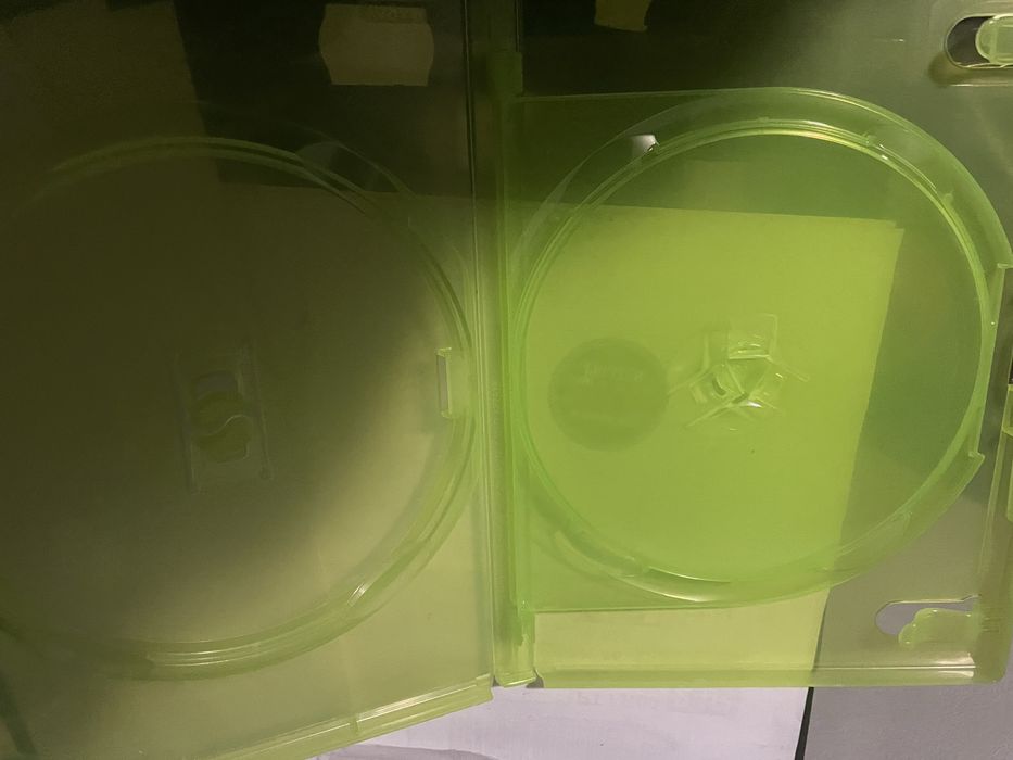 Caixa para jogo Xbox 2 cds