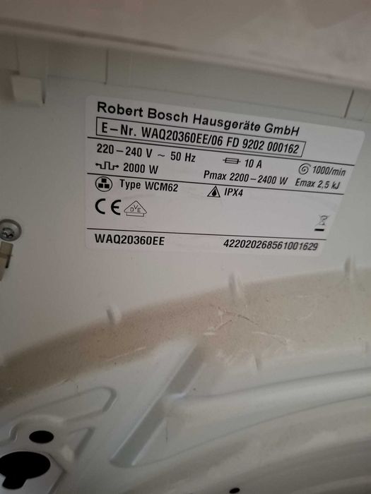 Máquina bosch usada