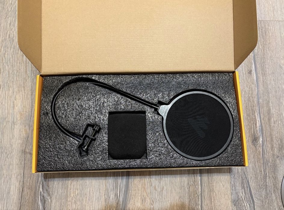 Profesjonalny Mikrofon z pelnym zestawem | JAK NOWY!