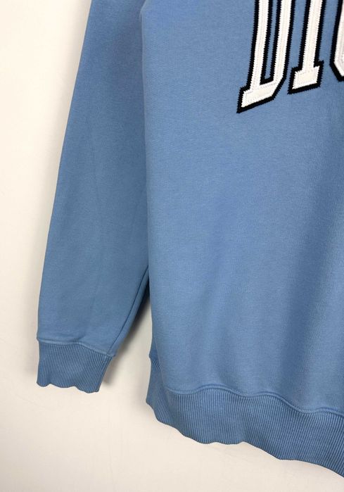 Bluza męska Dickies skate niebieska bawełna boxy r. S