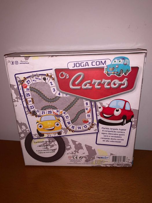 Jogo de Criança "Os Carros" - Idade 4+