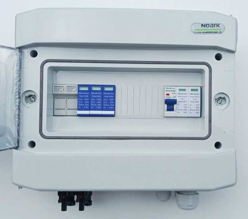 Fotowoltaika rozdzielnia 1faz 230V 1 string DC