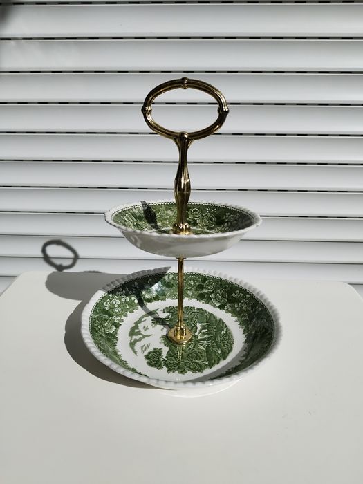 Винтажная фруктовница этажерка Англия