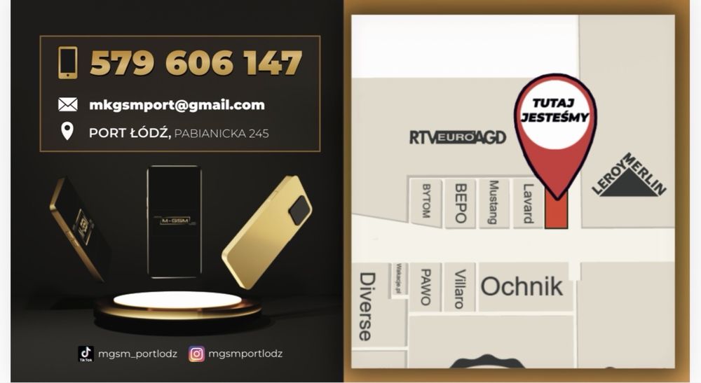 SZOK! IPHONE 17 PRO MAX 256GB Port Łódź M-GSM Pabianicka 245