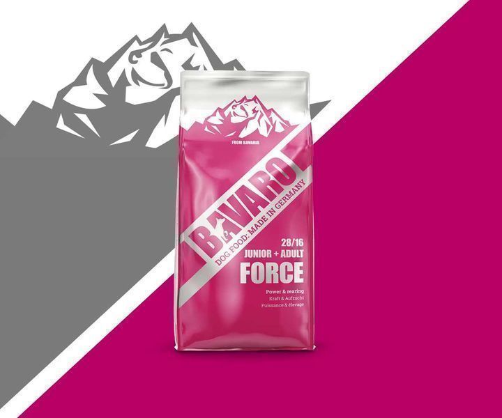 BAVARO Force 28/16 - 18кг Корм для собак (Баваро Форс від Josera)