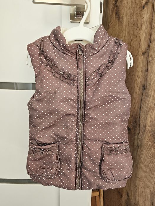 Bezrękawnik dla dziewczynki