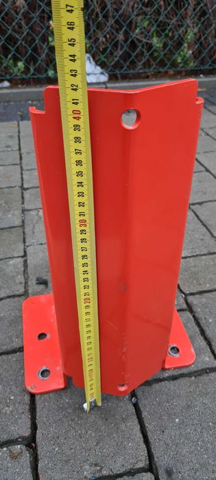 Odbojnik słupa regałowego osłona nogi narożna regałowej 42cm