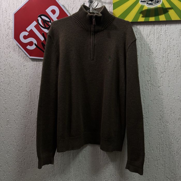 оригінальний світер Ralph Lauren зип 1/4