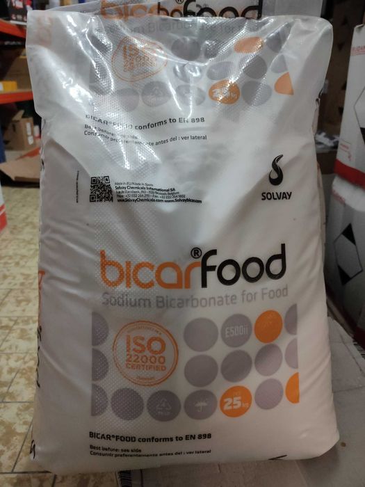 Bicarbonato de Sodio 25kg