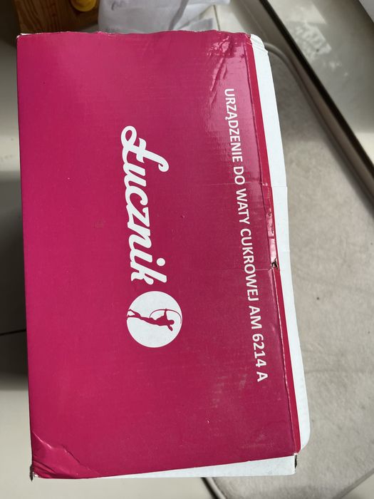 Urządzenie do waty cukrowej , firma Łucznik AM 6214 A , raz uzyte