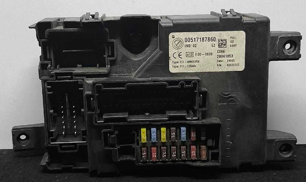 Caixa Fusíveis / SAM / BSI 00517187860 - FIAT GRANDE PUNTO