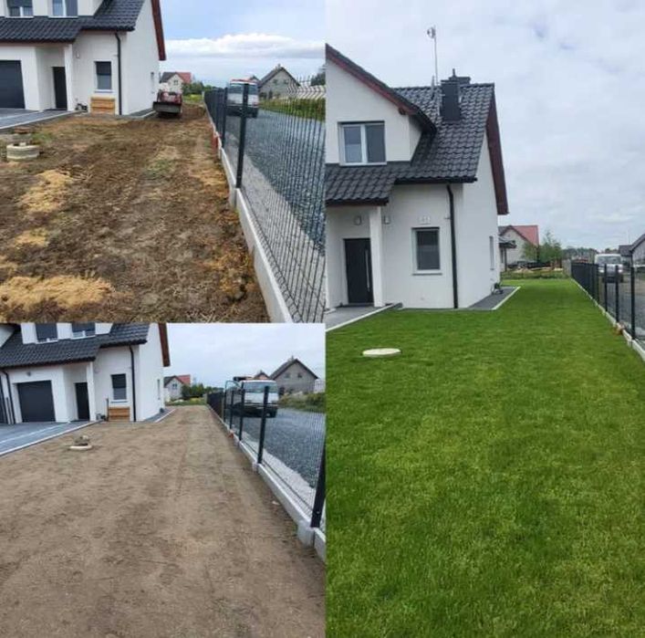 ZIEMIA OGRODOWA Glebogryzarka Separacyjna Wiercenie studni głebinowa