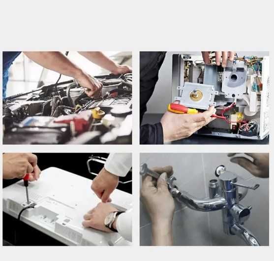 Компактный набор инструментов в кейсе, 16 предметов