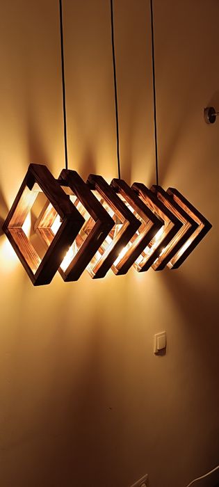 Sprzedam ekskluzywny żyrandol drewniany