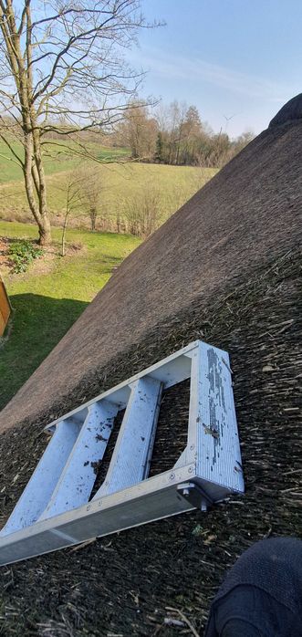 Trzcina strzecha altanka dach z trzciny naprawa serwis renowacja