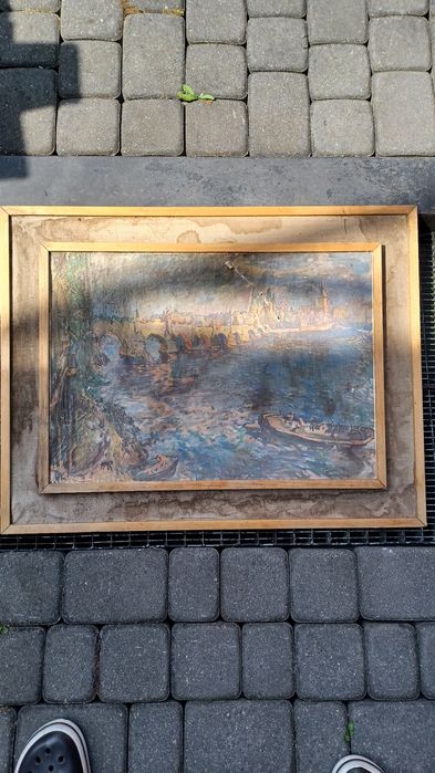 Stary obraz Oskar Kokoschka