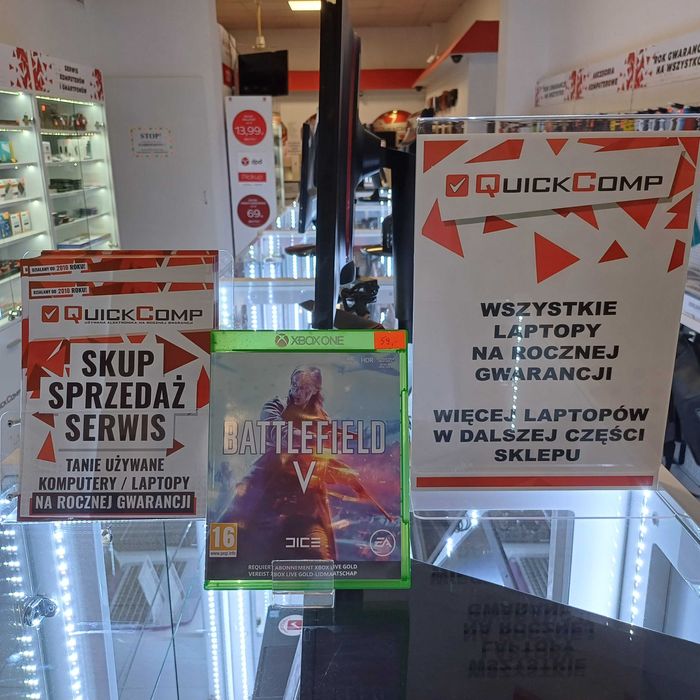 Gra XBOX ONE / X Series Battlefield V Gwarancja 1 rok QUICK-COMP