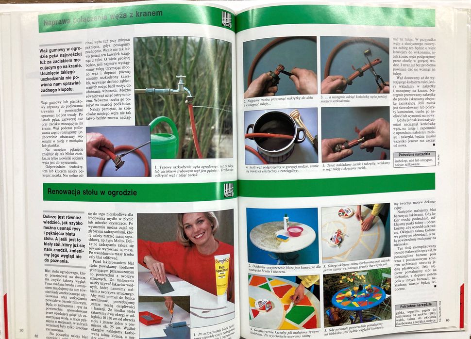 Domowy majsterkowicz Gunther Bayer, poradnik, książka A4-jak nowa