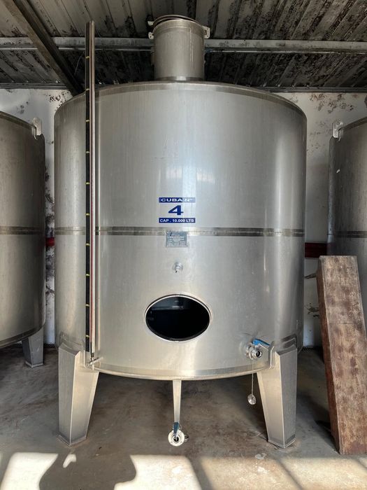 Cubas inox Armazenamento 10000L
