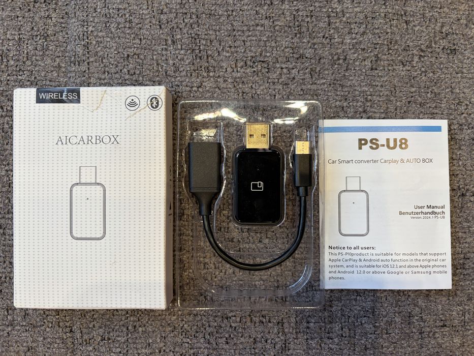 CarPlay AndroidAuto адаптер AICARBOX